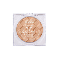 Hilary Rhoda Flash Glow Shine Highlighter | Rich Colour Payoff | Superfine Particles | 3D Reflective Glow | Blends Flawlessly -7g (Chrome Shine -Shade 01)