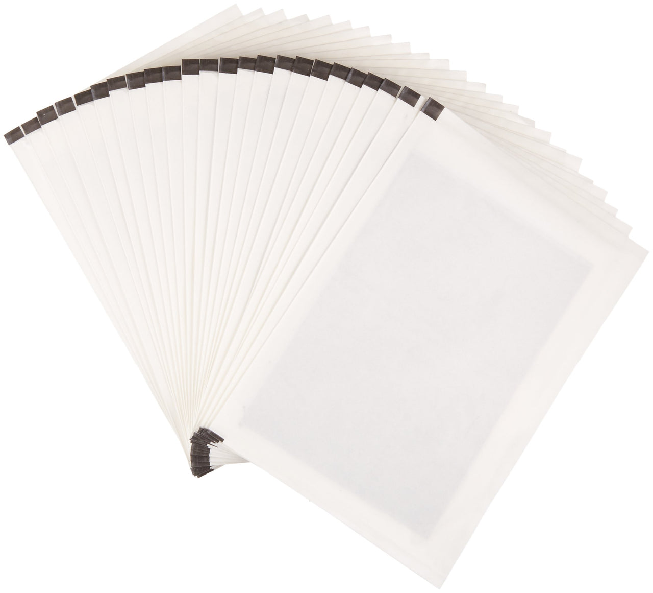Basics Micro Cut Paper Shredder Sharpening & Lubricant Sheets, Pack of 24, White