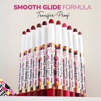Mila Beauté Lock & Pout Matte Crayon Lipstick for Women I Smudge Proof & Transfer-proof Lipstick I Hydrating With Ceramides & Shea Butter I Highly Pigmented & Glides Smoothly | Suitable for Indian Skin Tones – (1.25g1 Don't Stare)