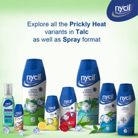 Nycil Cool Herbal Prickly Heat Talcum Powder, 150g (Cool Herbal 60g Free)