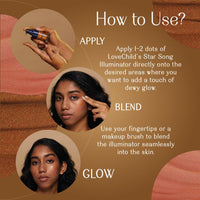 LoveChild Masaba Star Song Illuminator - Sparkling Peach -Peach