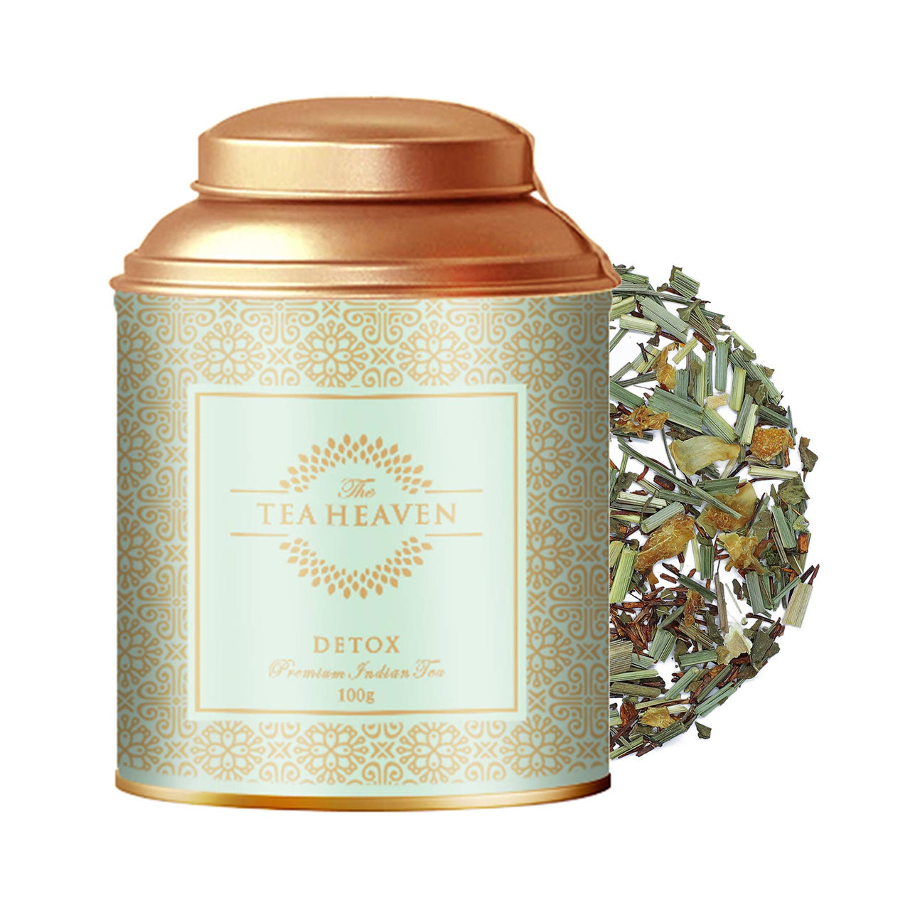 The Tea Heaven | Tea Gift - Detox Herbal Tea(Wellness Tea)| Tea Gift Pack- Anti-toxicant-100% Organic Ingredients- 50 Grams(25 Cups)