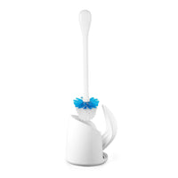 OXO Good Grips Compact Toilet Brush & Canister, White, 6