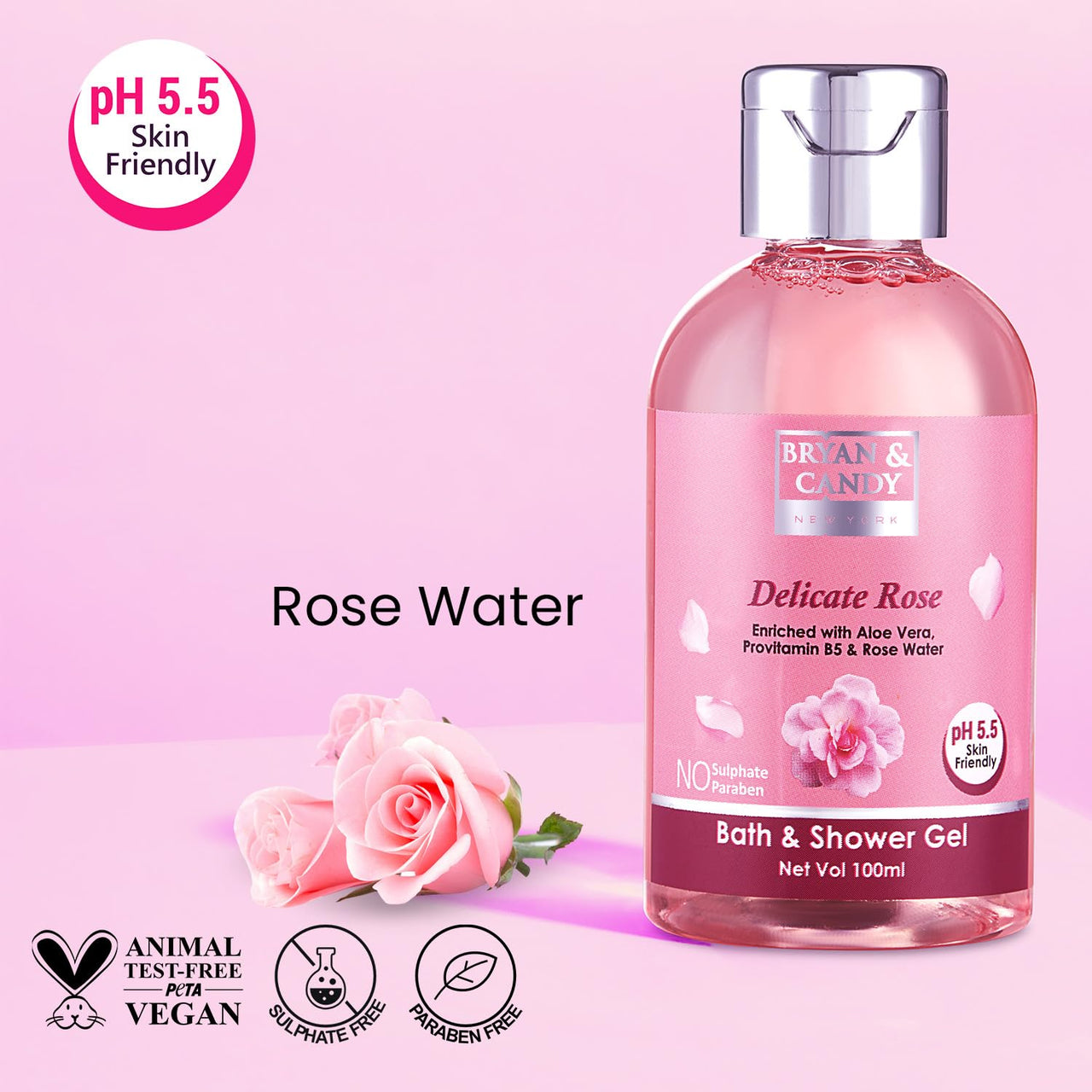 Bryan & Candy Luxurious Shower Gel Combo Kit,Gift Set For Women And Men | Ph5.5 Skin Friendly, Fresh Fragrances |
