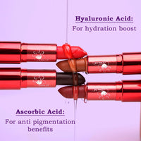 Clumsy Cat Glamorous Geet Matte Lipstick – Wine Shade | Long Lasting, Waterproof, Smudge-Proof & Non-Sticky | Burgundy Wine Lipstick for Women & Dusky Skin | Bold Daily Use Lip Color for Office, Party & College