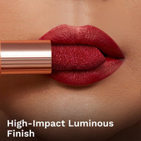 Pilgrim Glitter Lipstick For Women 4.2gm | Dubai Luxe Lifestyle - Jumeirah Jewel Shade | Lipstick Infused with Vitamin E & Olive Oil | Glitter Formula With Matte Finish | Non Drying | All Skin Types