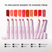 Butter Balm -Glossy Tint Balm | 3-in-1 Plumping Lip Gloss Balm For High Shine | Hydrating | Long Lasting | Glass Shine | Non Drying 1.7g (Lover (Creamy Baby Pink))