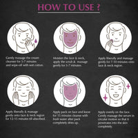 Mancode Brighten My Skin Facial Kit for Men - 58 g | Salon-Like Glowing Skin in 6 Easy Steps | Improves Skin Texture | Instant Glow | Suitable for all skin types