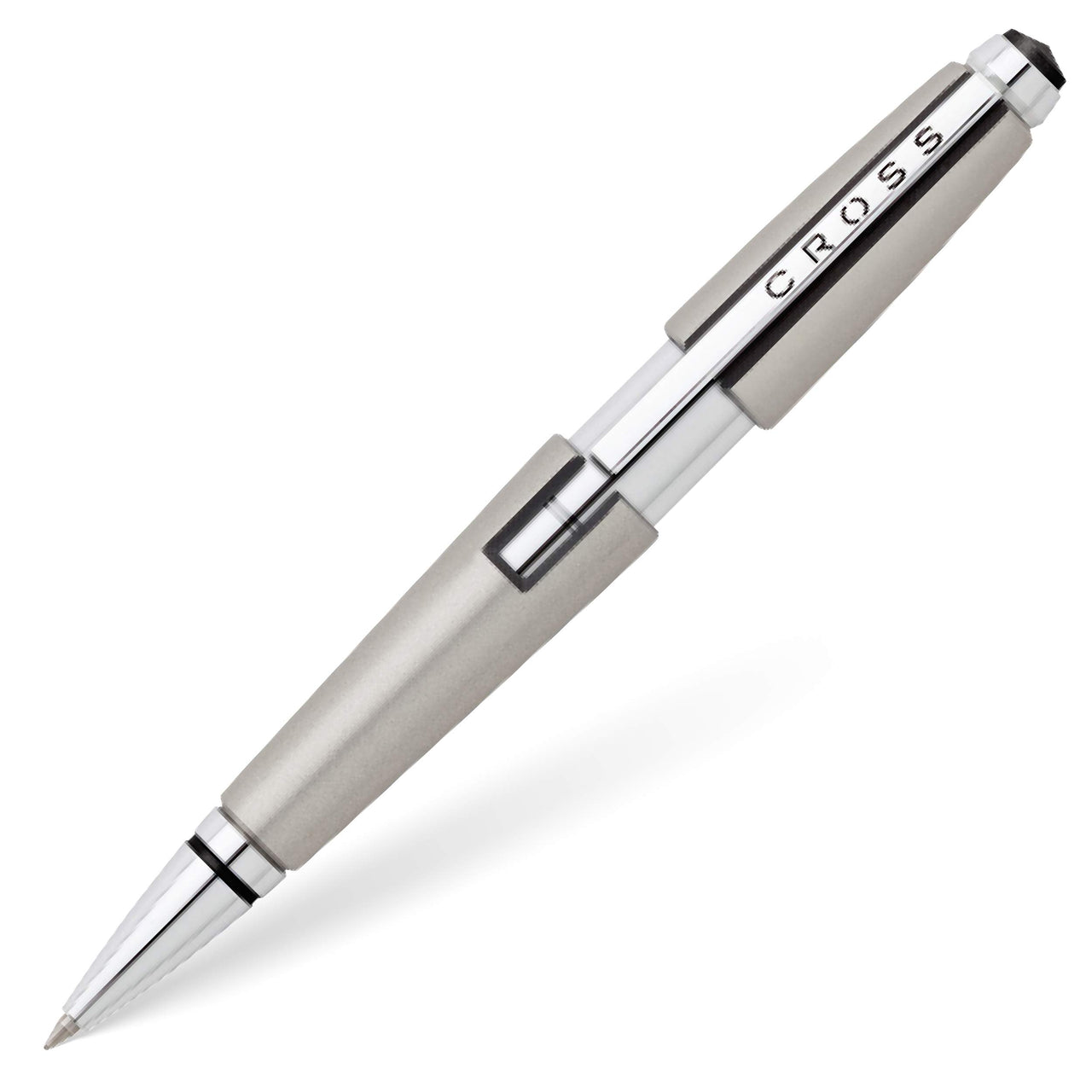 Cross Edge Pen, 0.7 mm, Medium, Black Ink, Titanium Barrel (AT05555) (AT0555-5)