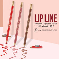 COLORS QUEEN Lip Liner Combo-01 (Matte)