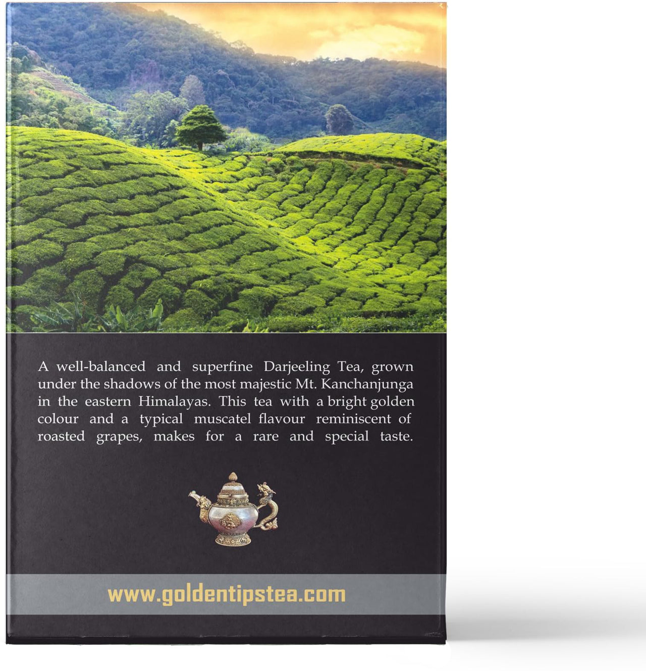 Golden Tips Summer Exotica Second Flush Darjeeling Black Tea (8.81oz - 250 gm - 125 Cups)