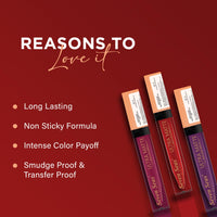 Seven Seas Ultra Matte Liquid Lipstick Trendy Nude Shade (AU Chico)