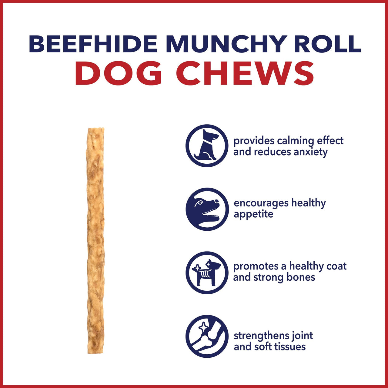 Pet Factory American Beefhide 5" Munch Mini Rolls Dog Chew Treats - Chicken Flavor, 1.5 lbs 1.5 lb (Pack of 1)