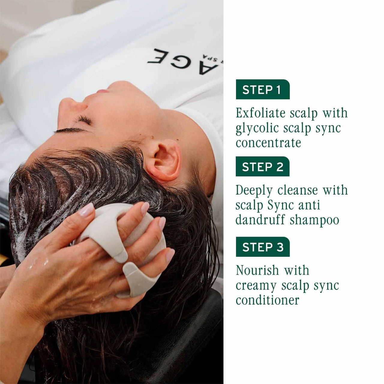Biolage Scalp Sync Anti-Dandruff 2-Step Combo (Shampoo 400ml + Conditioner 236ml) Helps Remove Dandruff & Balances Scalp upto 72 hrs* Enriched with Piroctone Olamine I For Men and Women