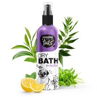 Wagging Tails 5 In 1 Grooming Kit Combo For Pets Dog Shampoo 200Ml+Dry Bath 200Ml+Massage Oil 200Ml+Paw Butter 50G+Paw Spray 100Ml Made With Natural Ingredients Head To Paw Gift Box,700 Milliliter