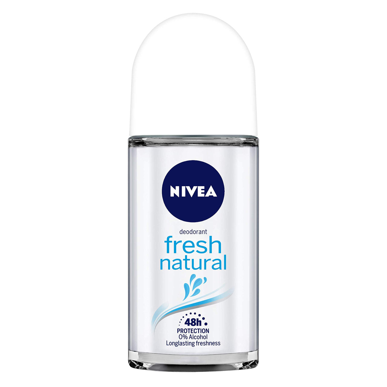 Nivea Deodorant Roll On, Fresh Natural for Men, 50ml And Face Wash, Oil Control, 10x Vitamin C for Men, 100g