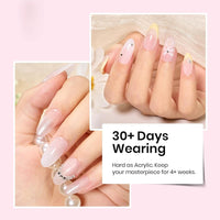 Bolt Bee Professional Builder Gel for Nails - 15ml Nail Extension Gel, Strong UV/LED Soak Off for Nail Sculpting, Durable Nail Enhancement for Salon & Home Use (White)