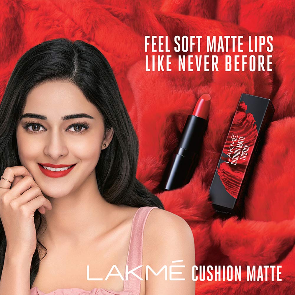 Lakmé Cushion Matte Pink Date - Pink Date, 4.5 Gm