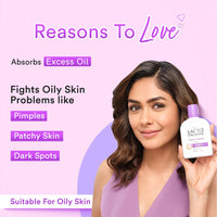 Lacto Calamine Face Lotion | 120ml | Daily Moisturizer For Face - Oily Skin | Kaolin Clay, Glycerine & Zinc Oxide | Abosrbs Excess Oil | Fights Pimples, Darkspots & Blackheads | Body Lotion