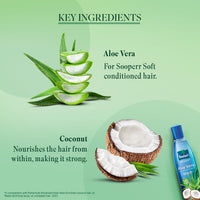 Parachute Advansed Aloe Vera Enriched Coconut Hair Oil Gold | 5X Aloe Vera | Makes Hair Sooperr Soft | 250ml (Pack of 2)
