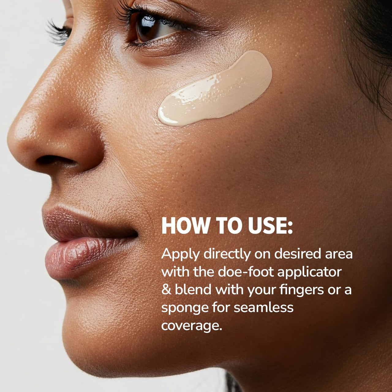 Mila Beauté Built to Cover Liquid Concealer for Women With Spf & Hyaluronic Acid| Full Coverage Matte Finish Concealer for Dark Circles | Easily Blendable & Waterproof Formula| Suitable for Indian Skin Tones - 101P Light Ivory