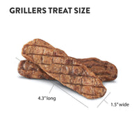 DOGSWELL 100% Grilled Meat Dog Treats, Made in The USA with Glucosamine, Chondroitin & New Zealand Green Mussel for Healthy Hips, 20 oz Duck 1.25 Pound (Pack of 1)