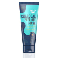 Beardhood Activated Charcoal Peel Off Mask,100g | Deep Cleansing | Blackhead Removal | Dead Skin Removal | Sulphate and Paraben Free