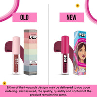 SUGAR POP Matte Lipcolour | Lasts Upto 8 hrs l Mauve Lipstick for Women l Vitamin E Infused | Non-Drying, Smudge Proof, Long Lasting | 1.6ml - 02 Mauve (Dark Mauve)