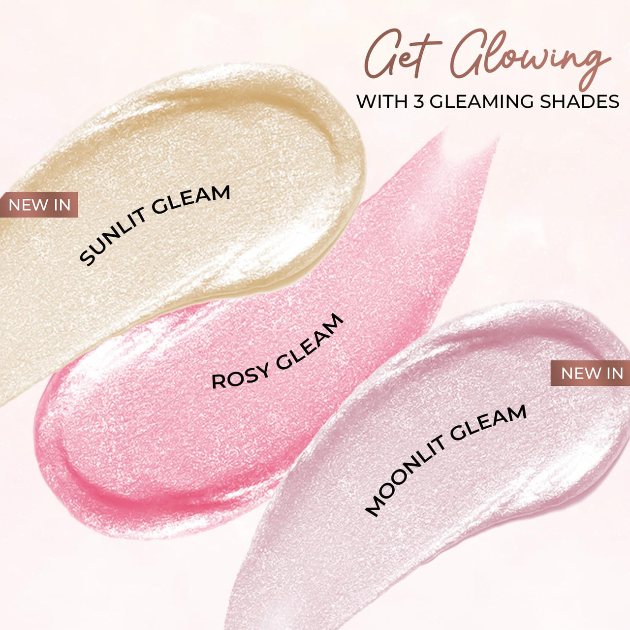 Just Herbs Lumi Glow Strobe Cream with Lotus & Sandalwood (Moonlit Gleam, 30 g)