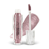 Hilary Rhoda Showstopper Liquid Eyeshadow | Gel-Based Formula | Shimmer Finish | Highly Pigmented | Blends Easily | Create Versatile Looks | 2ml (Moon Pink - Shade 01)
