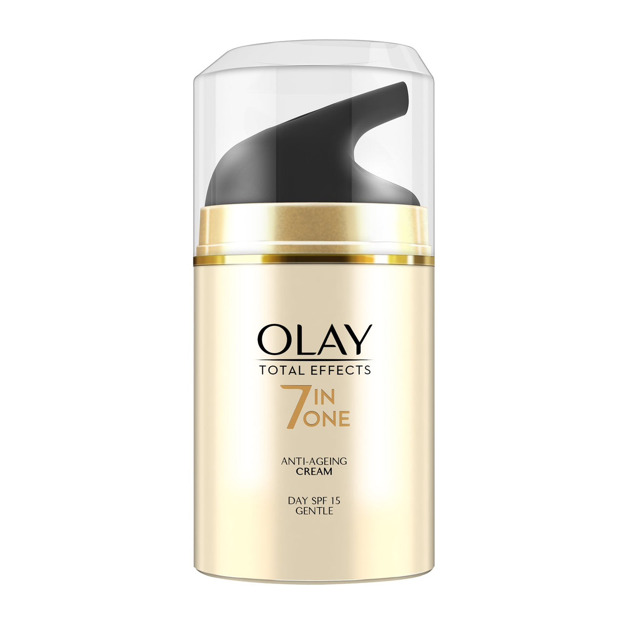 Olay Serum Total Effects 7 in 1, Anti-Ageing Smoothing Serum, 50 ml And Olay Day Cream Total Effects 7 in 1, Anti-Ageing Gentle Moisturiser, 50g