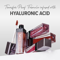 Mila Beauté Locked In Lips Transfer Proof Liquid Lipstick | Lasts Upto 12 Hrs. | Highly Pigmented and Hydrating | Transfer Proof Formula with Hyaluronic Acid | Smooth Glide Application - (Pink Cola, 4.5 ml)