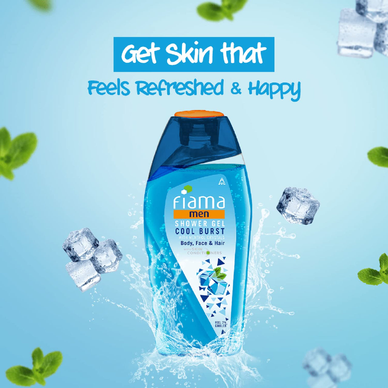 Fiama Men Cool Burst Shower Gel, 250ml