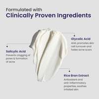 RE' EQUIL Acne Clarifying Gel With Salicylic Acid & Glycolic Acid | For Active Acne & Pimple Treatment | Pimple Removal Gel | Acne-Prone Skin | 20G