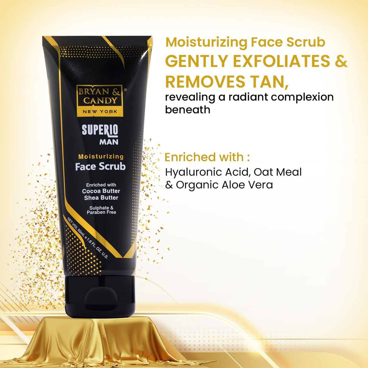 Bryan & Candy Complete Face & Body Care Kit | Gift Set For Men | 100% Vegan | Skin-Friendly pH 5.5 for All Skin Types, SLS & Paraben Free