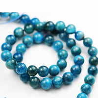 Natural Gemstone Beads for Bracelet Making kit Energy Healing Crystals Jewelry Chakra Crystal Jewerly Beading Supplies Apatite 4mm 15.5inch About 90-100 Beads