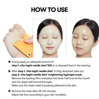 VT COSMETICS Vita Reedle Shot 100 2-step Hydrogel Mask