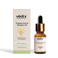 Vedix Customised Ayurvedic Hair Oil|Prayam Durva Booster Oil|For Dandruff Care and Hair Growth| 10ml