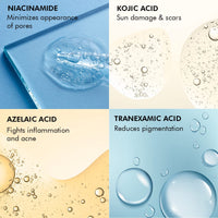 Conscious Chemist Kojic Acid Face Cream | 50g | Azelaic Acid Cream, Face Cream for Men & Women, Niacinamide Tranexamic Acid, Antipigmentation Cream, Reduce DarkSpot, All Skin Type - Trubiom (Pack 2)