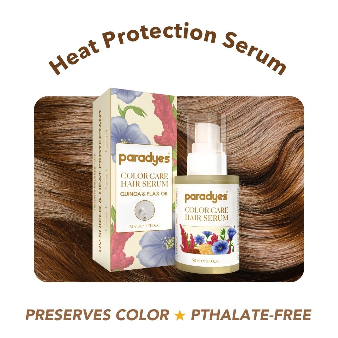 Paradyes Color Care Serum for all hair types | Nourishing & Ultra Hydrating Serum for colored hair | Enchiched with Quinoa & Flaxseed | 30 ml