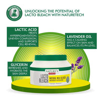 2 Pack X Nature's Essence Caressence Lacto Bleach Tan Removal Cream with Milk by Nature's Essence