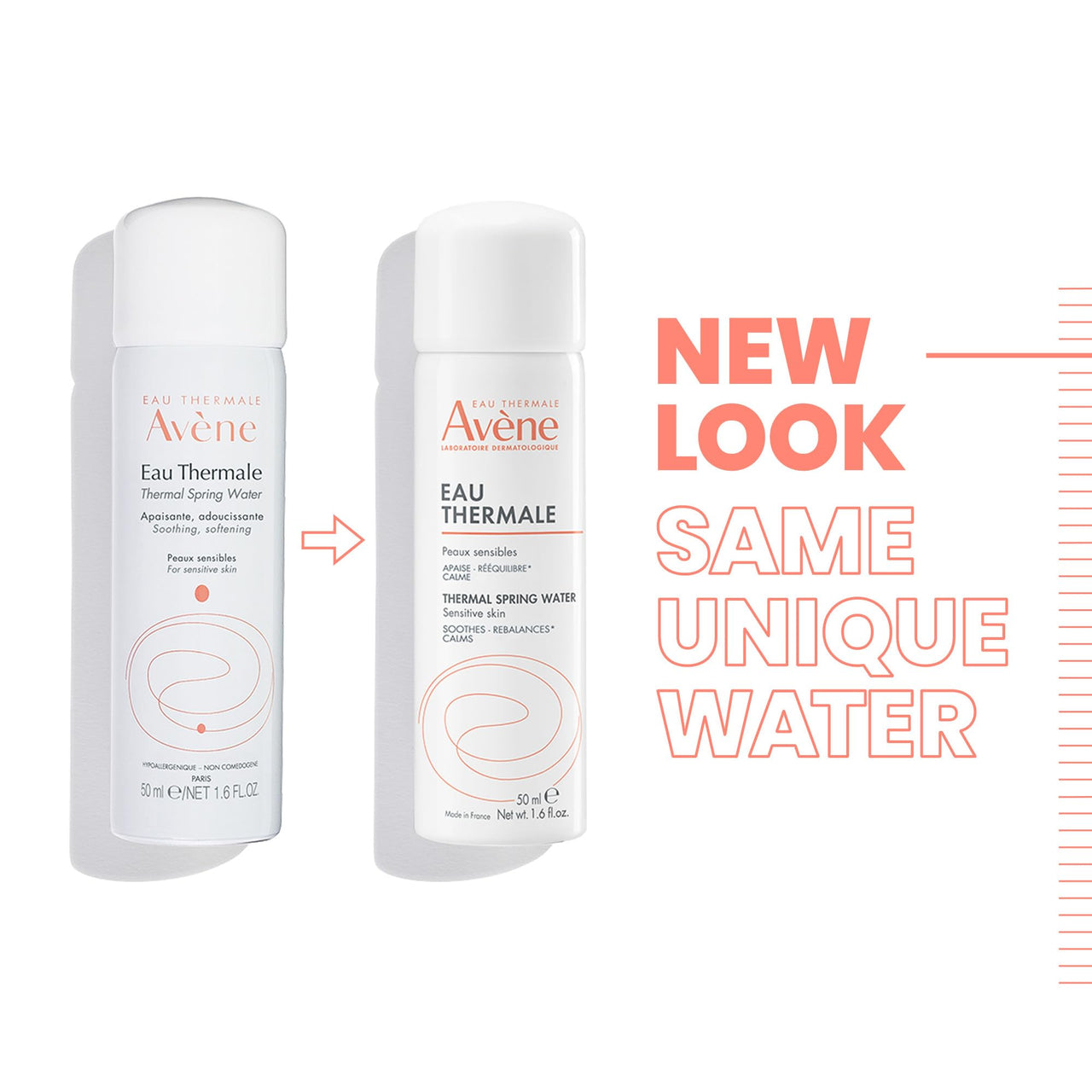 Avene Thermal Spring Water 50ml I Active & Powerful Spring Water I Barrier Repair I Face Mist for all Skin types I Soothes & Hydrates Skin I Sensitive Skin I Dermatologically tested
