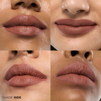 Fae Beauty Lip Whip 12Hr Comfortable Matte Liquid Lipstick (10ml) | Long Wear | Non Drying | Soft Mousse Smudgeproof Formula | Vegan | With Moisture Lock Technology | Enriched with Vitamin E and Cherry Coffee - Ride