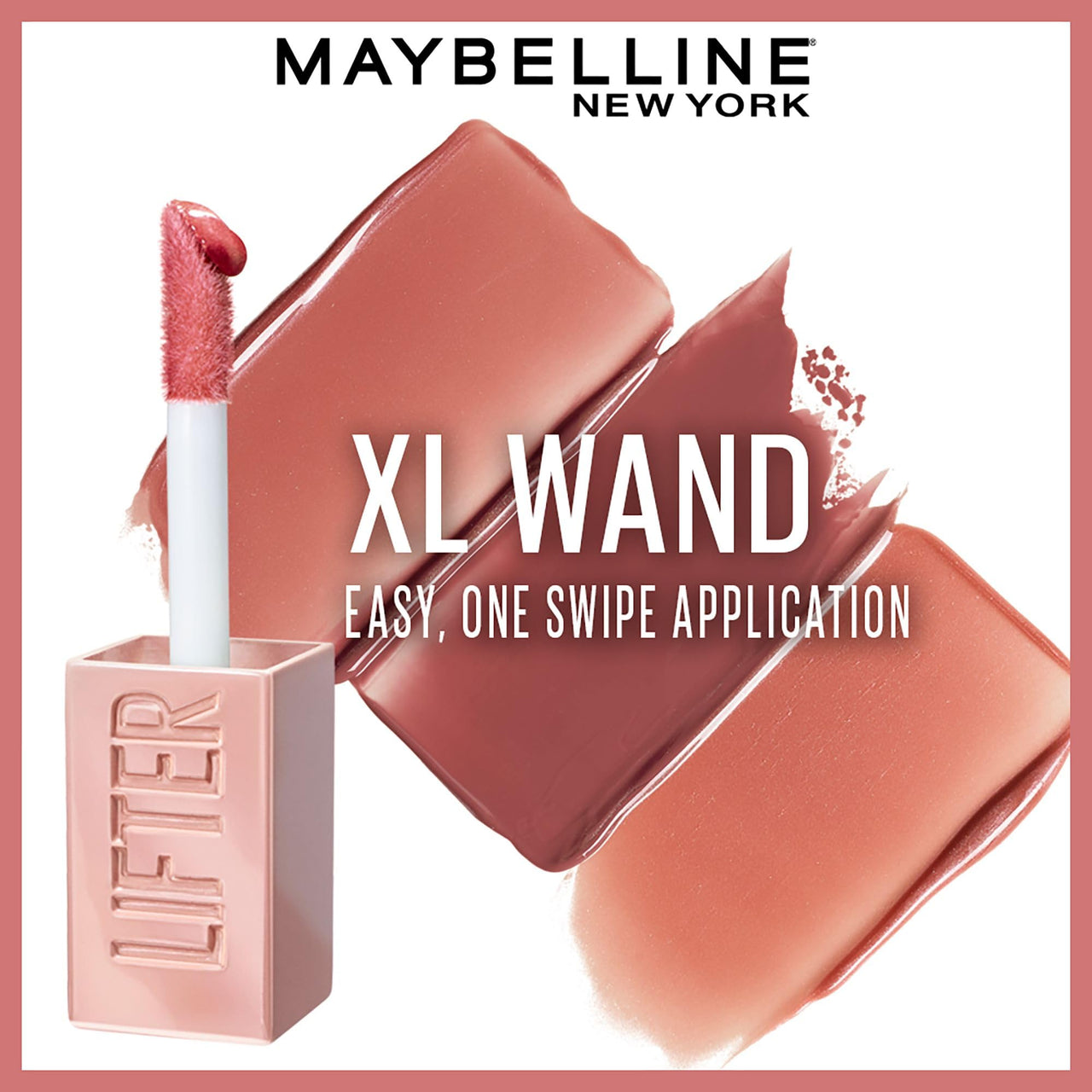 Maybelline New York Smooth And Non-sticky Lifter Gloss - Topaz | Tinted Lip Gloss With Hyaluronic Acid for Hydrated & Plump Lips | Non-Sticky application | Long-lasting Fuller & Lifted Look | 5.4ml