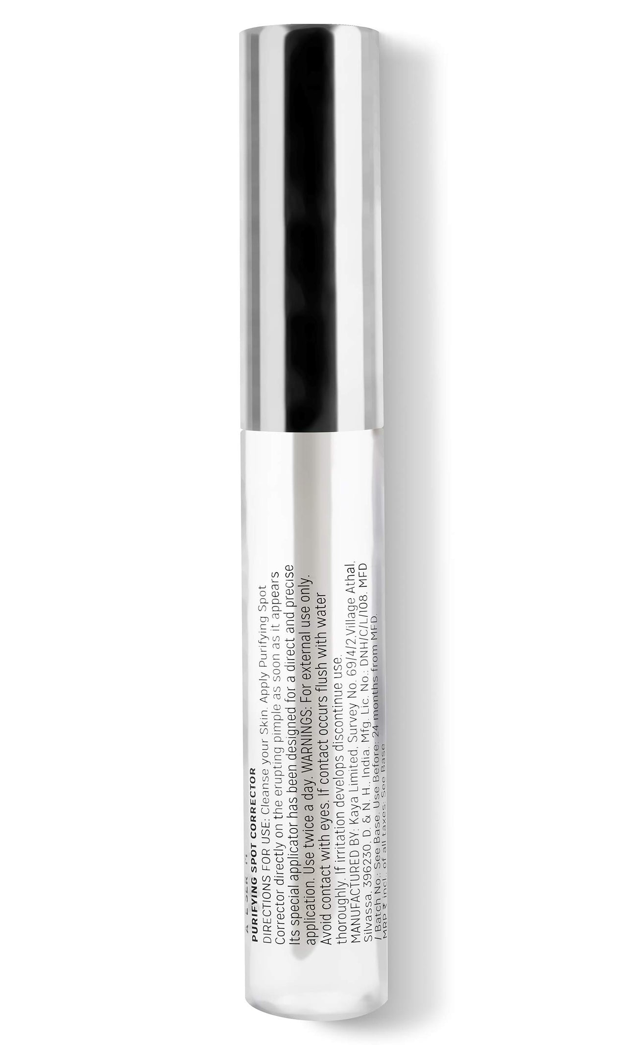Kaya Clinic Purifying Spot Corrector for Acne- Skin with Zinc Sulphate, Salicylic Acid & Glycolic Acid Oil for Active Acne & Blemishes, 8ml
