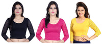 Fressia Fabrics Womens Cotton Readymade Blouse