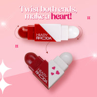 Hilary Rhoda Clear & Tint Lip Balm | Infused with Aloe Vera & Shea Butter | Hydrates & Nourishes Lips | 2 Sided Lip Balm | Glides on lips Smoothly - 2.27g*2 (Pink Love - Shade 02)