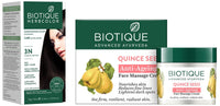 Biotique Bio Herbcolor Conditioning Hair Color, 50g + 110ml - Darkest Brown 3N (Pack of 1) & Biotique Bio Quince Seed Nourishing Face Massage Cream For Normal To Dry Skin, 50G