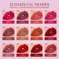 Just Herbs Matte Lipstick, Hydrating Nourishing and Liquid Waterproof Long Stay Relaxed Matte Bullet Lipsticks for Women 4.2 gm (Rust Divine)