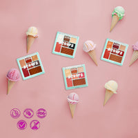 Glam21 Scoop Makeup Palette | Face Palette With Eyeshadow, Blusher, Contour and Highlighter | Mix of Mattes & Shimmers |Highly Pigmented | Travel-Friendly | All-in-One Kit | Caramel Crush|15gm